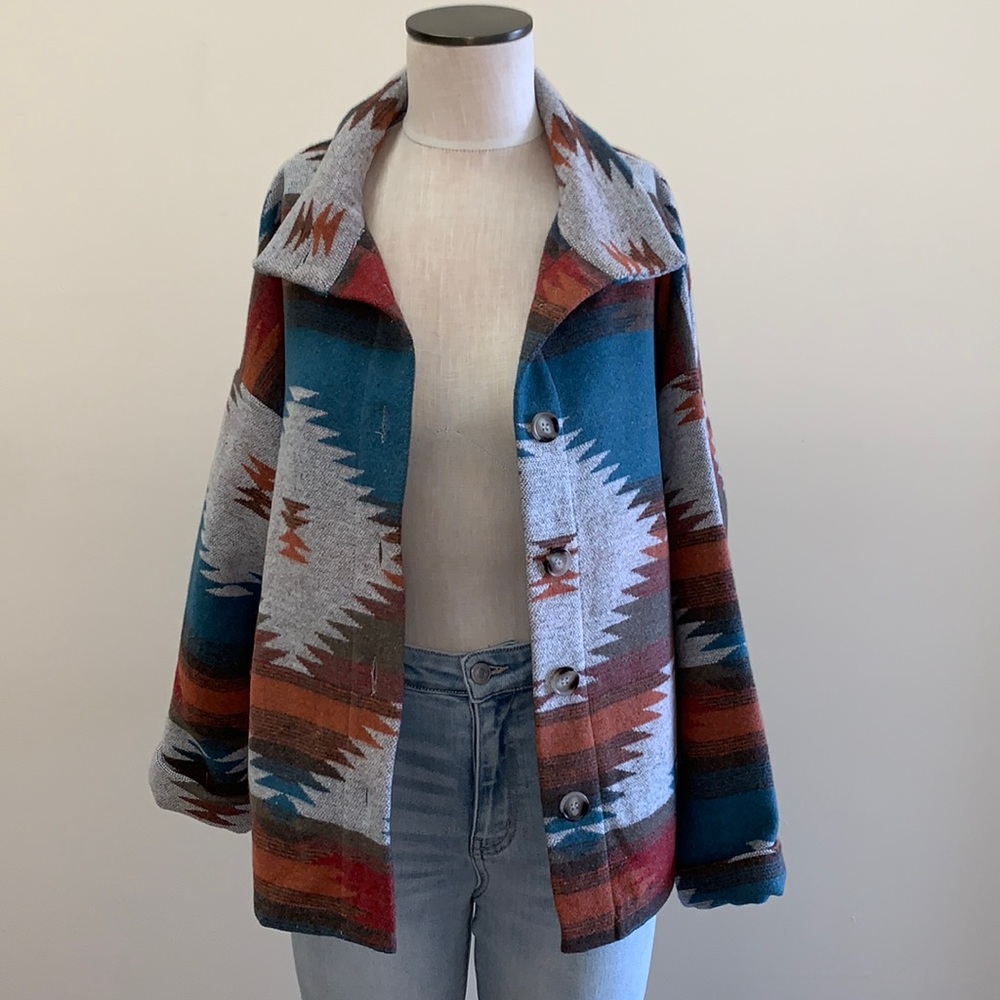 NWT Aztec Jacket - Picture 1 of 9